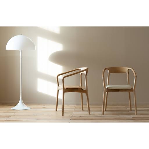 Korento Armchair (Upholstered Seat) - 11
