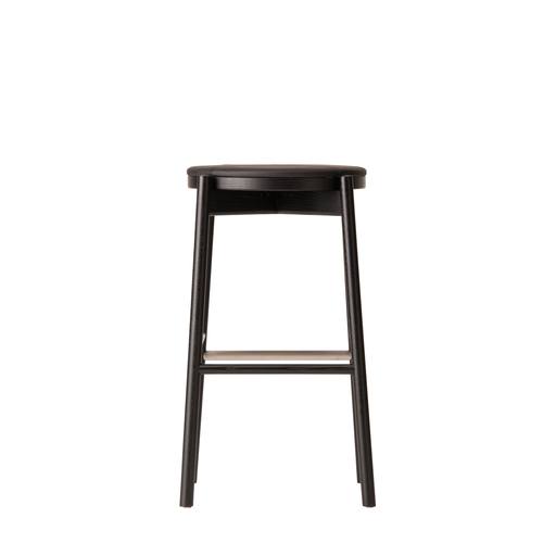 Kotan High Stool (Upholstered Seat) - 4