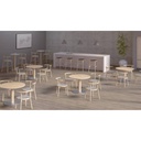 Kotan Stool (Upholstered Seat) - 11