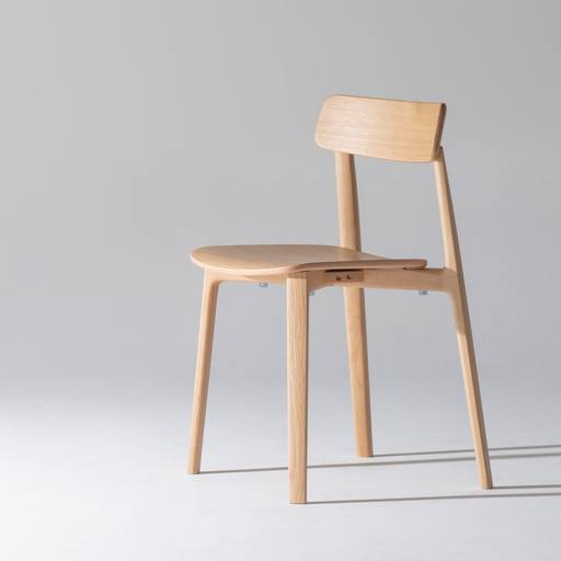 Aatos Stacking Chair (Wooden Seat) - 7
