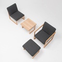 Jingu Living Armless Chair - 9