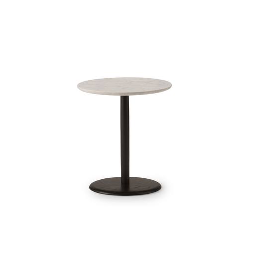 Kamuy Lux Round Side Table 45 (Marble) - 2