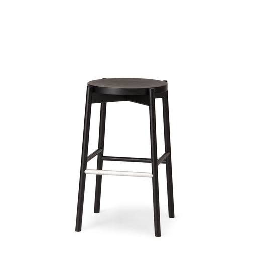 [BNR-13810] Kotan High Stool (Wooden Seat)