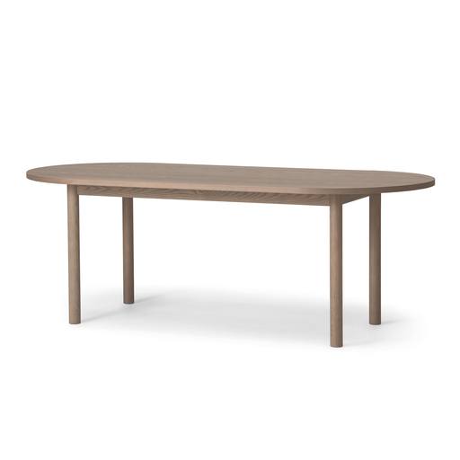 [BNR-13832] Kotan Oval Table (W:1600mm D:900mm H:710mm(H740) H2:610mm(H640) WBL:1065mm)