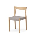 Spin Stacking Chair (Upholstered Seat)