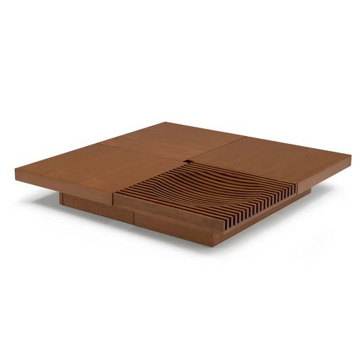 [BNR-16178] Barringer Slide Table CR (W:1000mm D:1000mm H:205mm, Japanese Oak)
