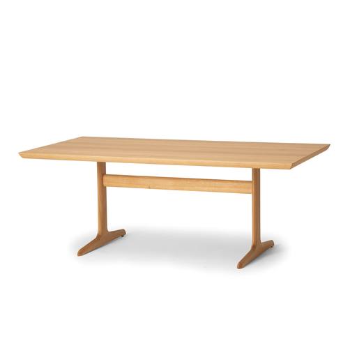 [BNR-17720] Wing Lux Trestle Table (W:1500mm D:850mm H:680mm(D710/H740) H1:640mm(D670/H700) WBL:1050mm, Japanese Ash)