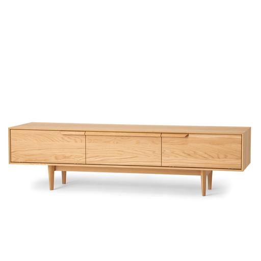 [BNR-17762] Wing Lux Lowboard (W:1600mm D:515mm H:490mm, Japanese Oak)